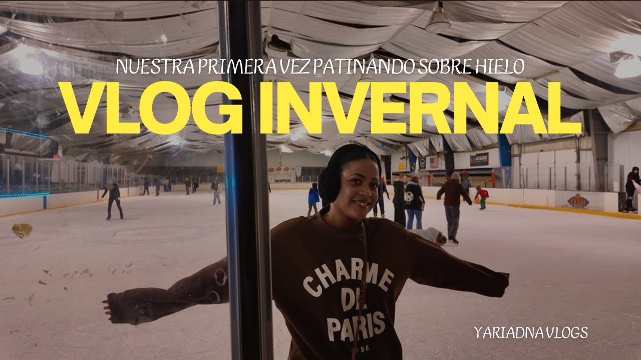 Mi experiencia patinando sobre hielo por primera vez ⛸️❄️| Vlog. #patinajesobrehielo #iceskating #fy