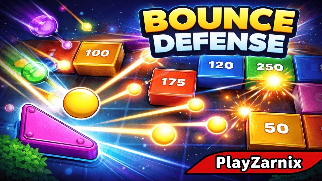 Bounce Defense Gameplay | Smart Ball Defense Strategy | PlayZarnix