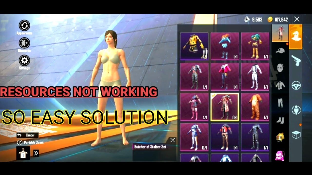 Pubg mobile Lite 0.22.0 Resource Pack Download Problem | Pubg Lite Outfit Download Problem Fix
