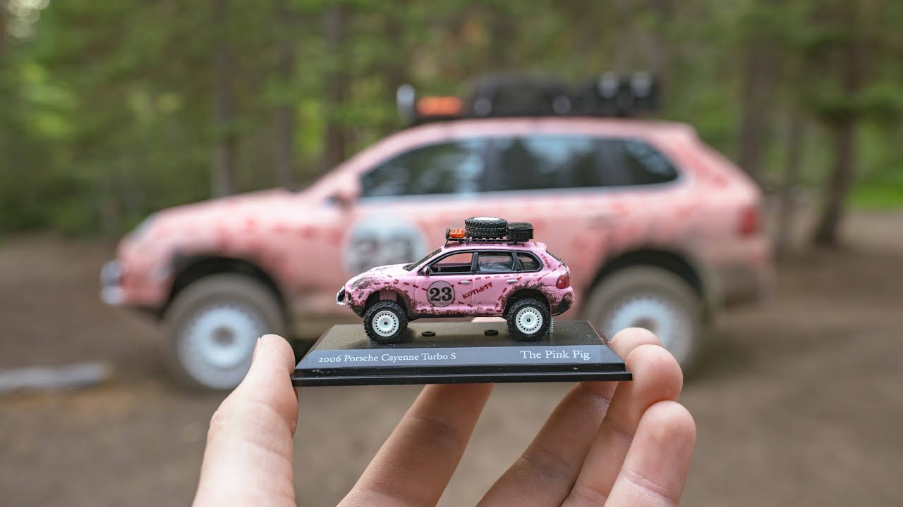Pink Pig Porsche Cayenne walkthrough (revs & sound clips)