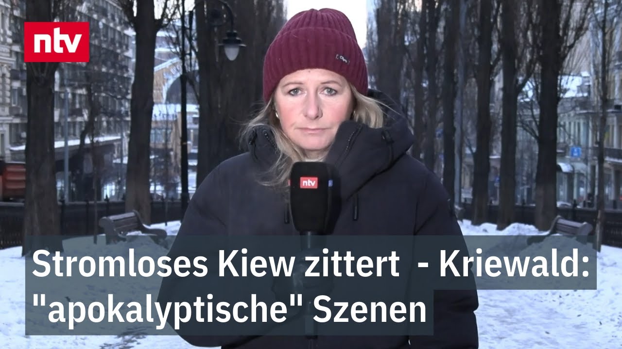 Stromloses Kiew zittert - Kriewald: 