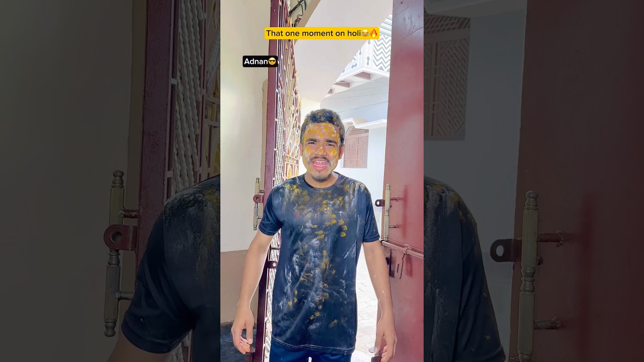 holi ke baad mera dost😂🔥| Indian family | #shorts #holi #funny #indian #relatable #roxsk88 #chaman