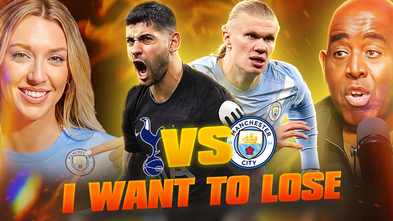 'I Want To Stop Arsenal!' Spurs Fan Wants To LOSE To City!