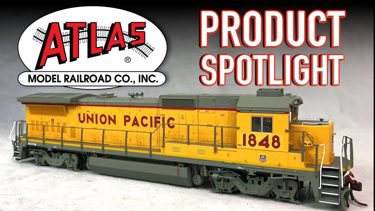 HO Scale GE B40-8W DCC Locomotive Atlas Product Spotlight Dash8-40B
