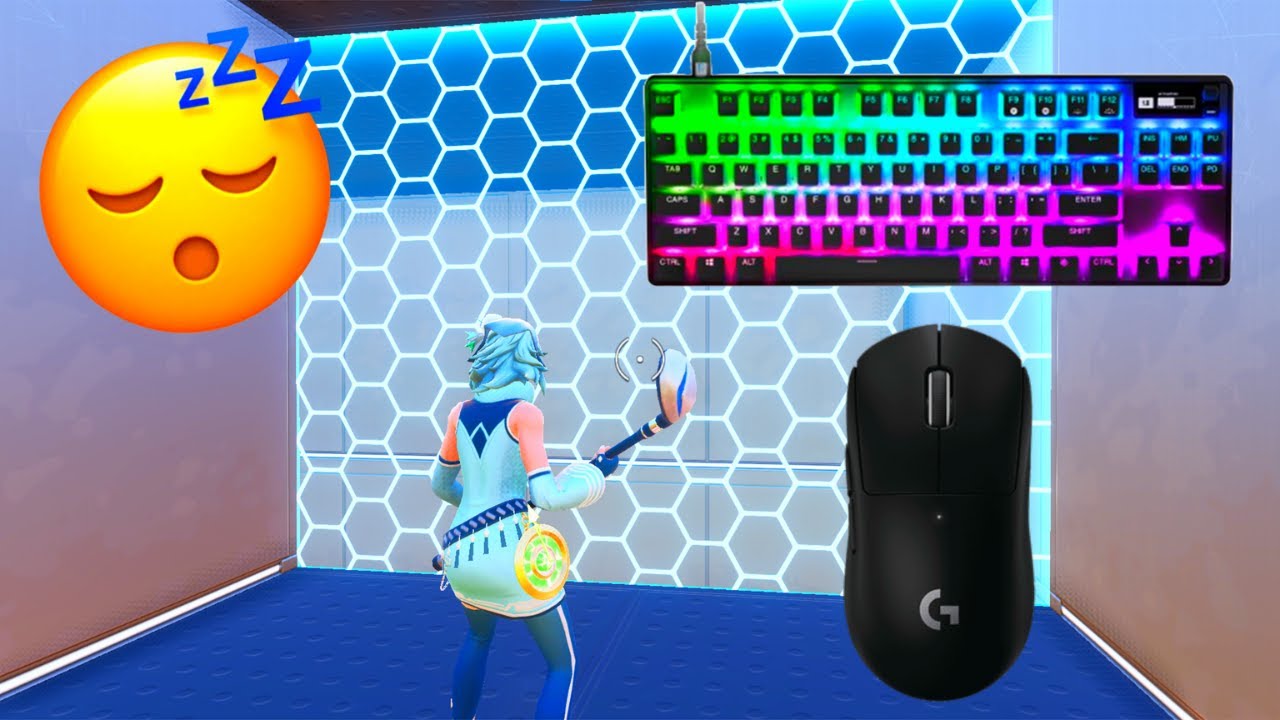 SteelSeries Apex Pro TKL ASMR 😴 1v1 Piece Control 🏆