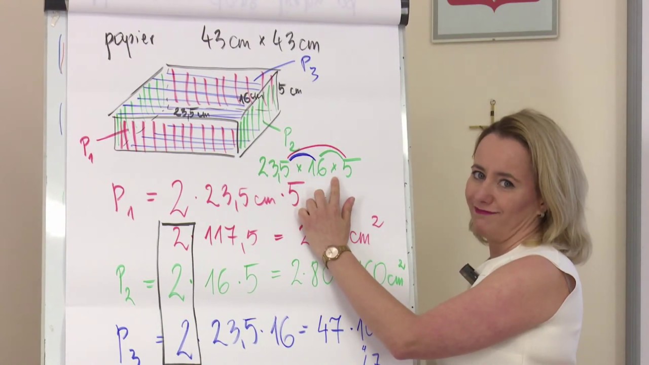 Matematyka - klasa 6 SP. Bryły. Pole powierzchni figur przestrzennych