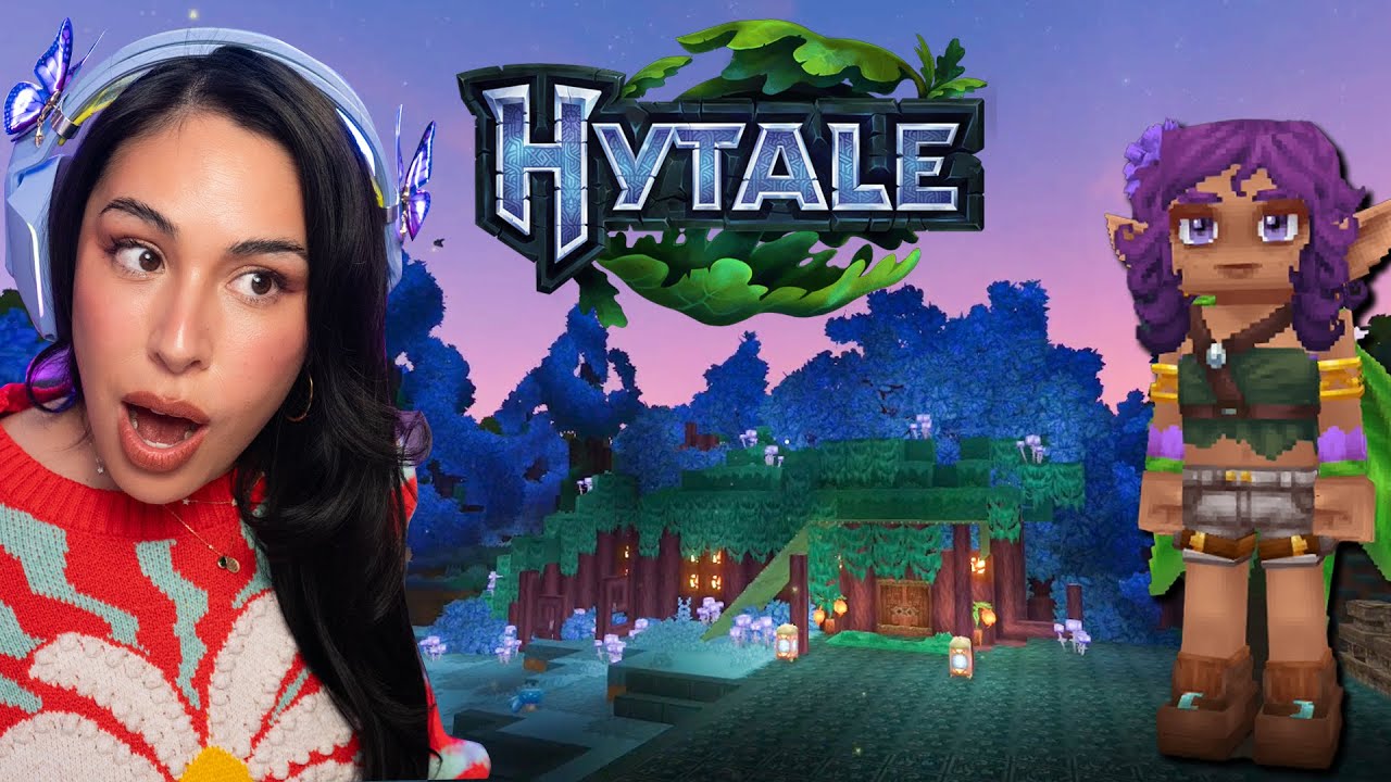 iHasCupquake plays Hytale Ep.4 - Building a Hobbit Home