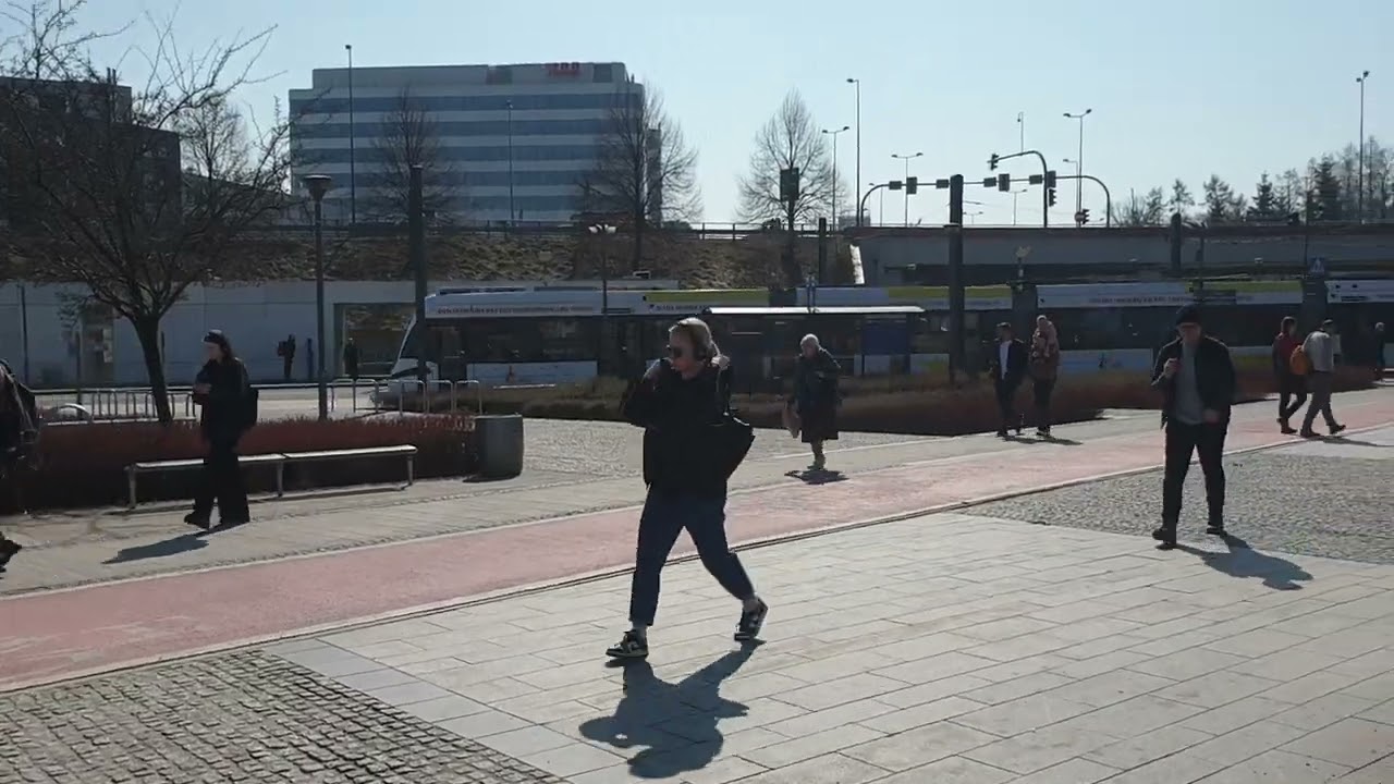 Rondo. Развязка общественного транспорта в Кракове