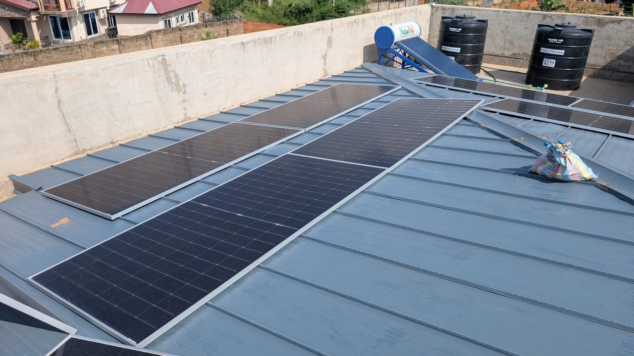 Unleashing 21.6kW of Solar Magic on Christmas Day in Kumasi Agogo! 🎄🎁🙏 