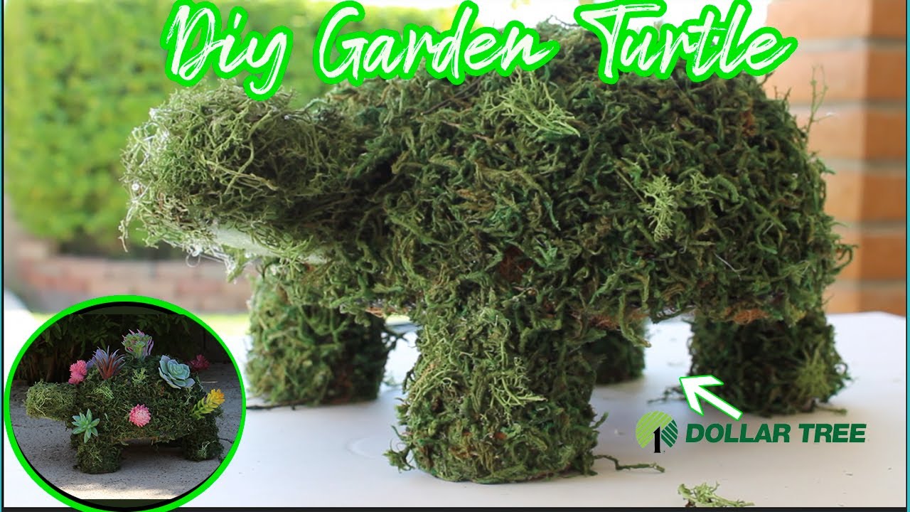 DIY Garden Turtle🐢- Dollar Tree