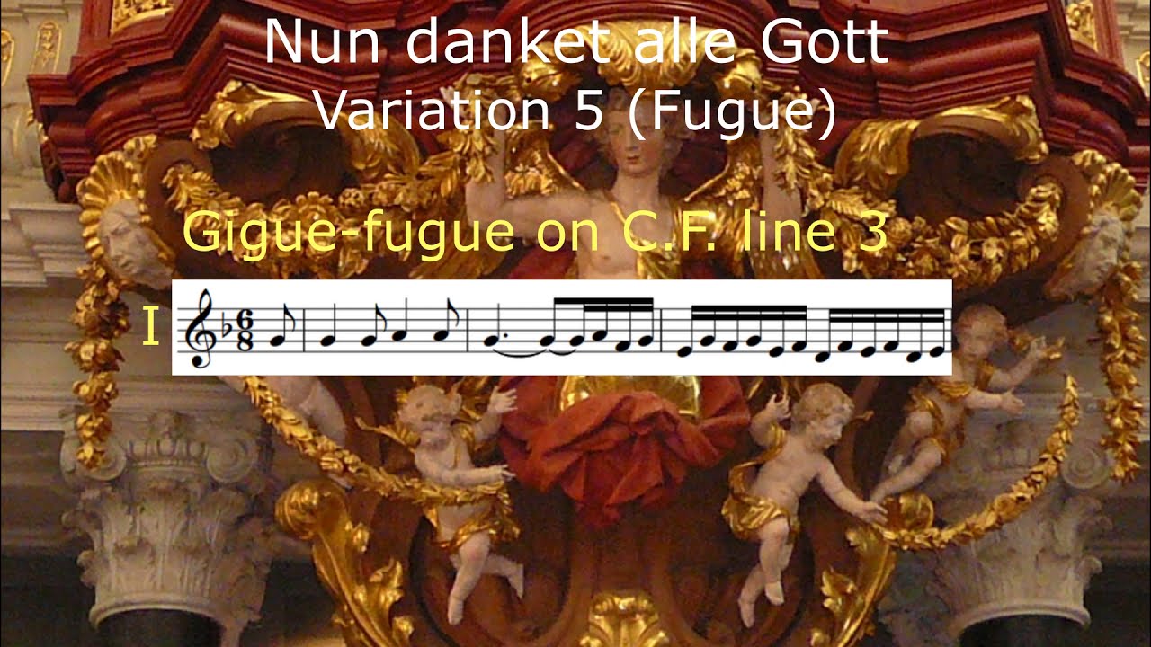 Sietze de Vries - Improvisation on 'Nun danket alle Gott', Haarlem 2001 [ANALYSIS]