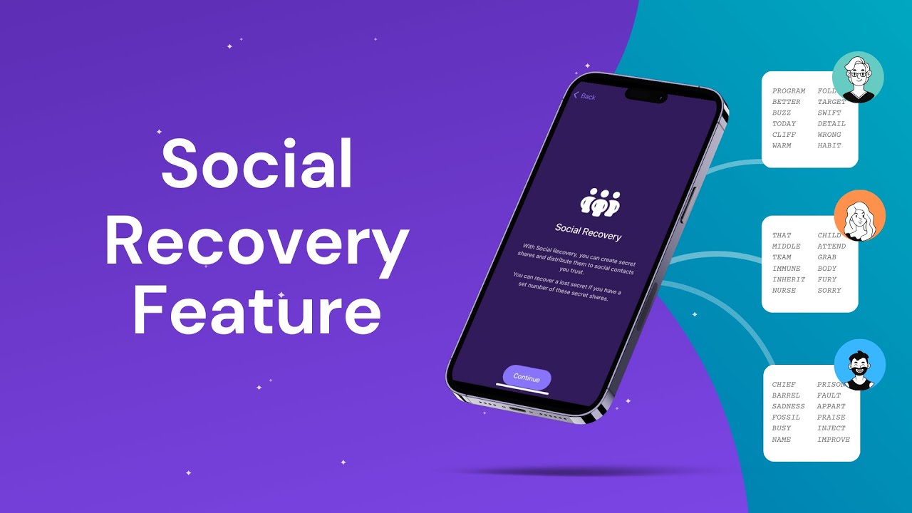 AirGap Feature — Social Recovery | New UI 2023