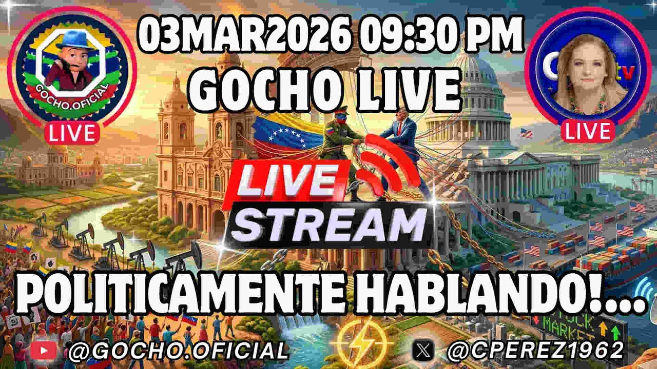 ¡MUCHAS COSAS PASANDO!  | #LIVE | POLÍTICAMENTE HABLANDO | 03MAR2026 | [GOCHO.OFICIAL]