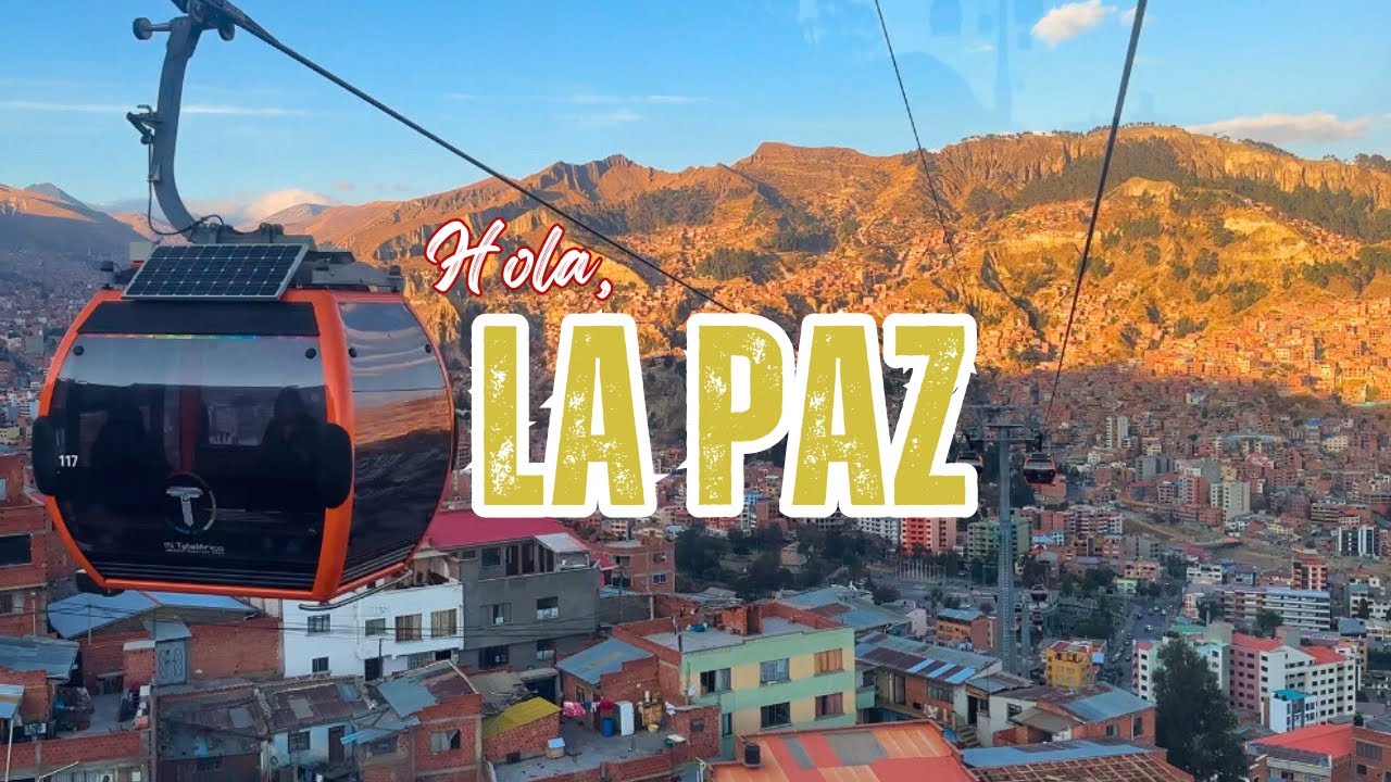 🇧🇴SOUTH AMERICA EP11: LA PAZ  | BOLIVIA | MI TELEFERICO | SOUTH AMERICA  | MY CABLE CAR