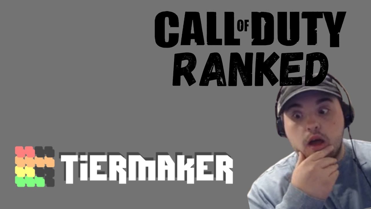Call of Duty Games - Tier List