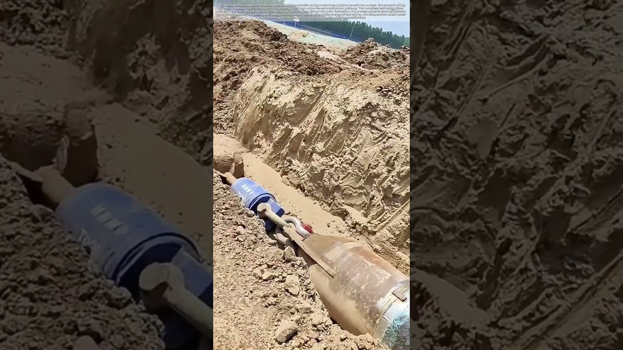 Pulling the Pipeline: How a Directional Drill Installs Gas Lines