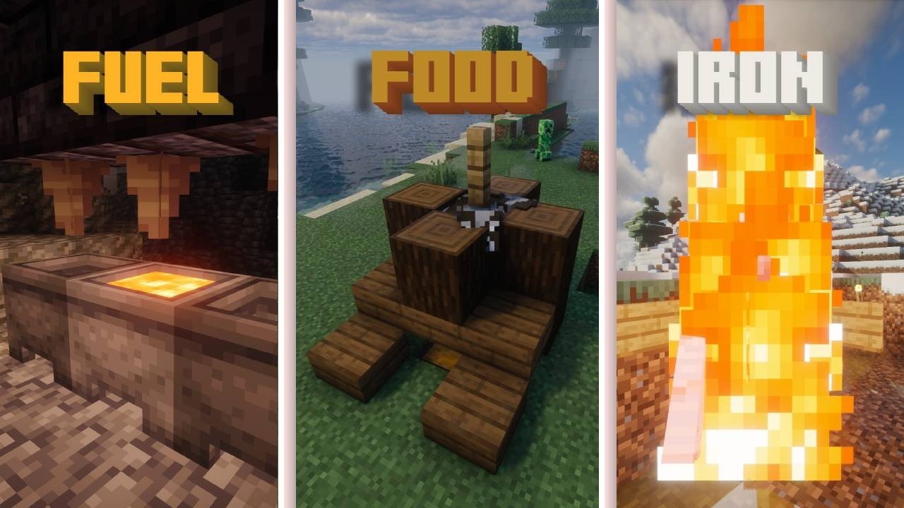 5 BASIC 1.21 Farms for your New Minecraft World!