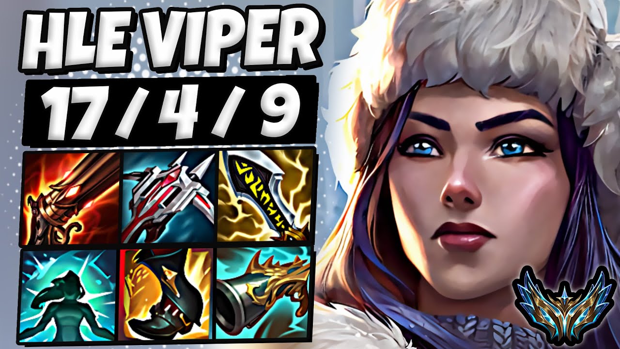 Caitlyn vs Lucian ADC [ HLE Viper ] Rank #5 Korea Challenger 25.9