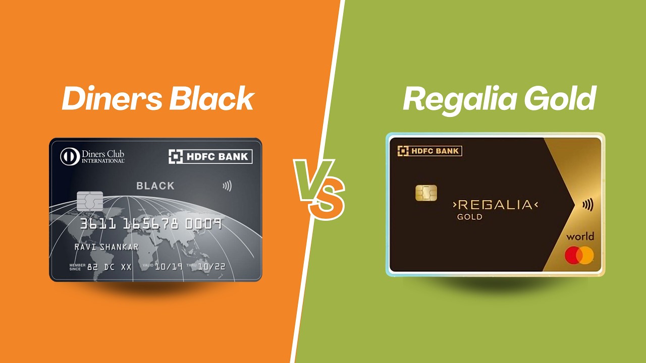 HDFC Diners Black vs Regalia Gold: Which is Better?