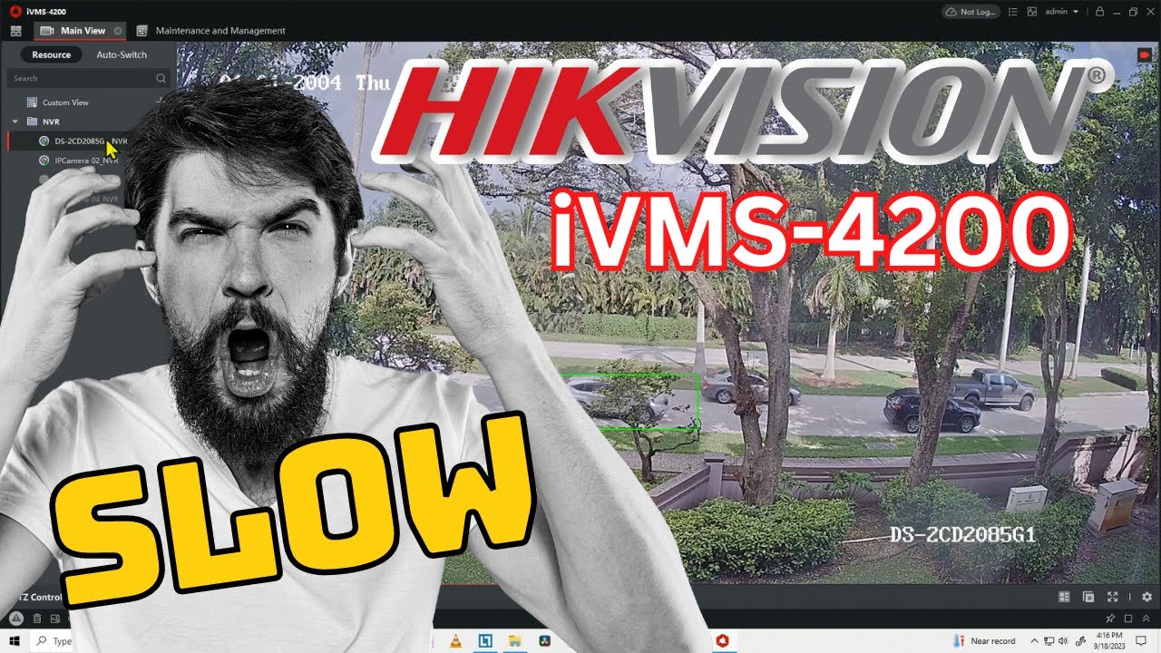 iVMS 4200 Зависание и зависание (Решение)