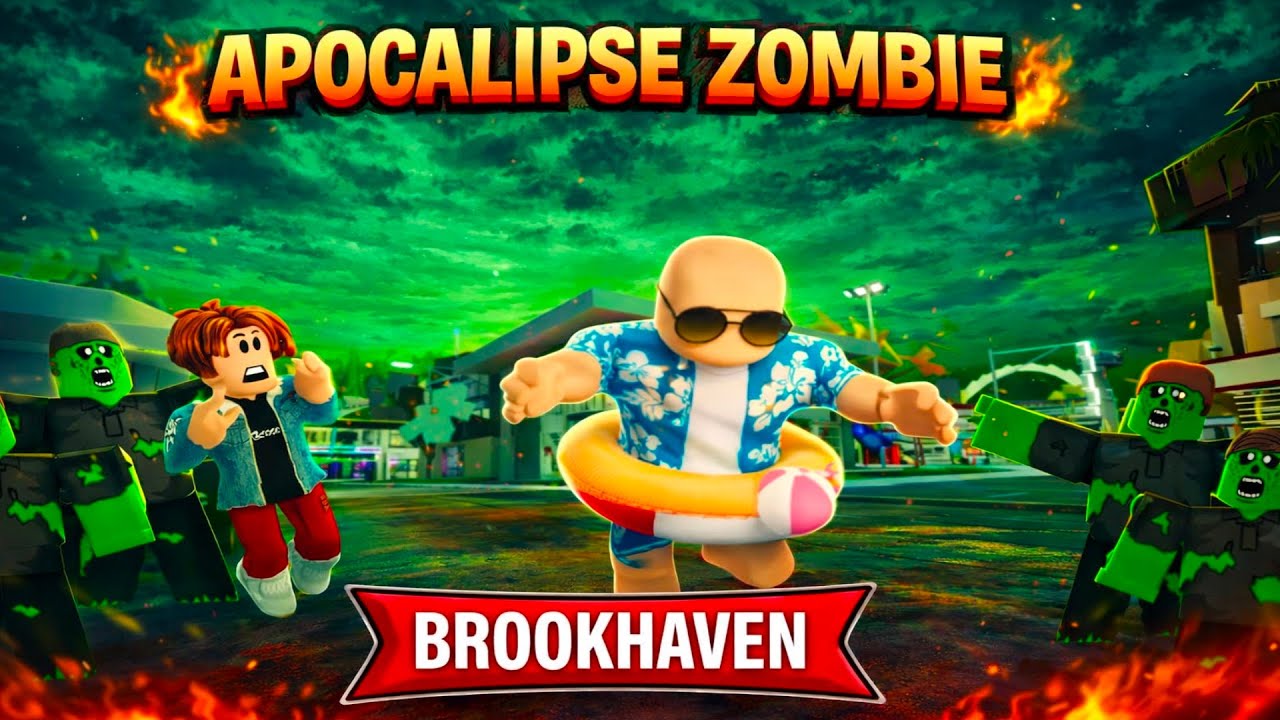 APOCALIPSE ZOMBIE em Brookhaven RP/ ROBLOX 