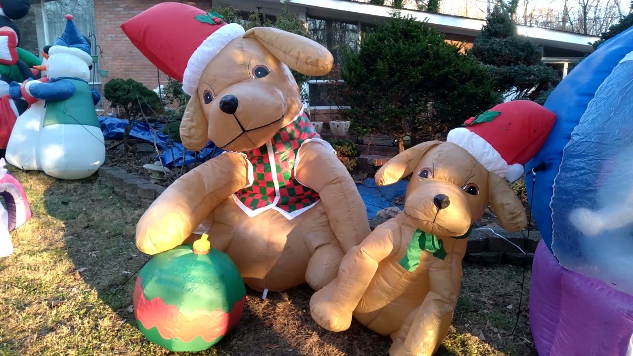 Gemmygod's Christmas Inflatable Display 2021