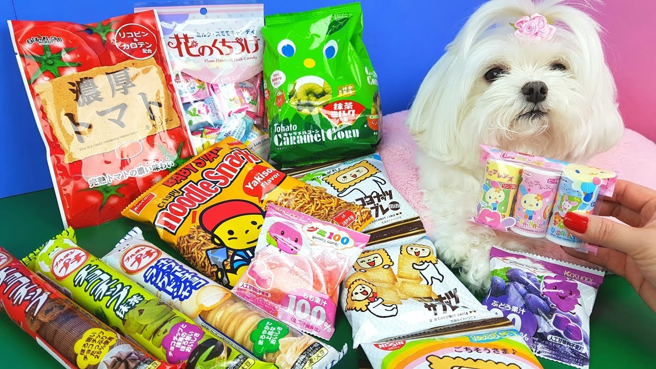 ESTRANHOS Bala De TOMATE, Salgadinho De LEITE COM CH&Aacute; VERDE, Bala De FLOR Experimentando