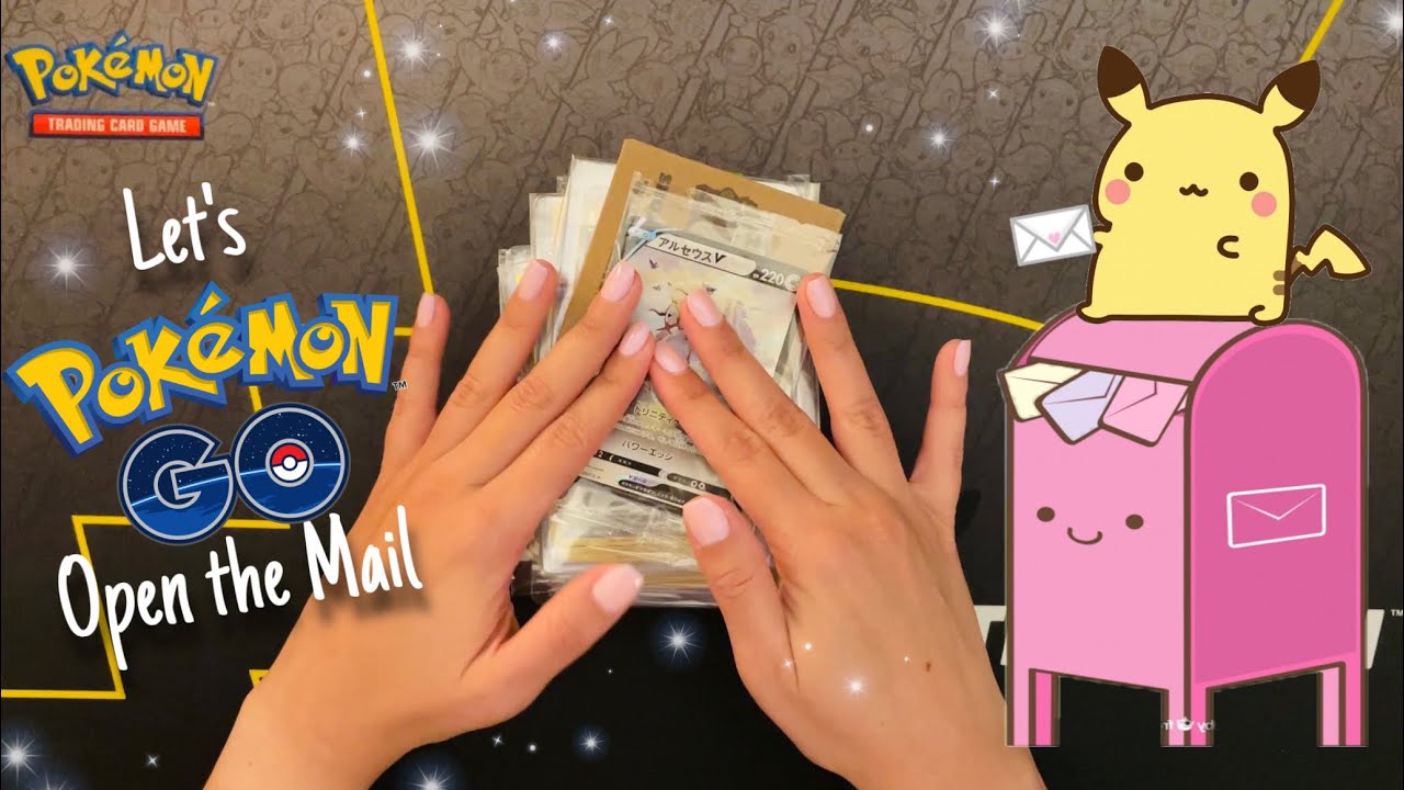 ASMR Open My Pokémon Mail with Me (Whispered, Lots of Crinkles)