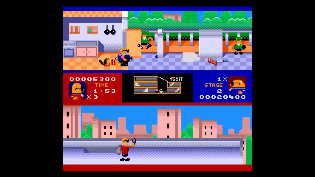 [Sega] Bonanza Brothers (Слабые грабители)