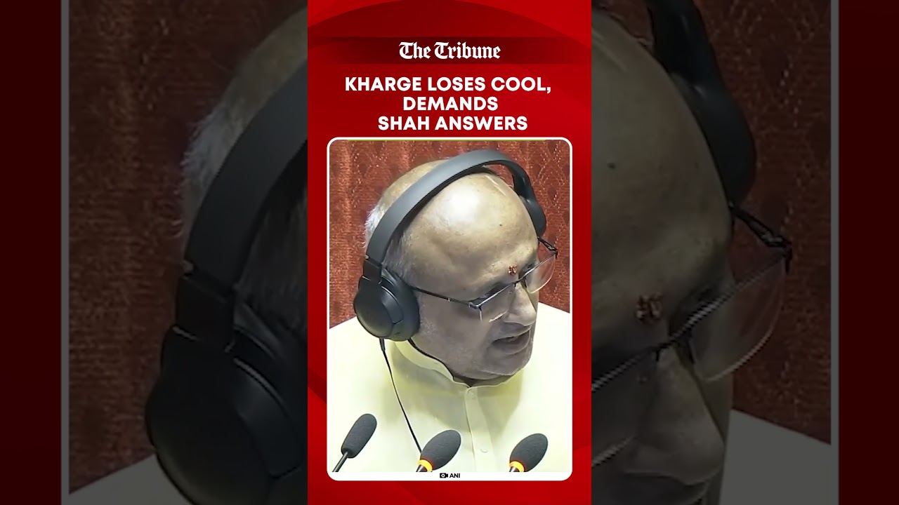 Mallikarjun Kharge Loses Cool in Parliament, Demands Amit Shah&rsquo;s Statement on Police Action