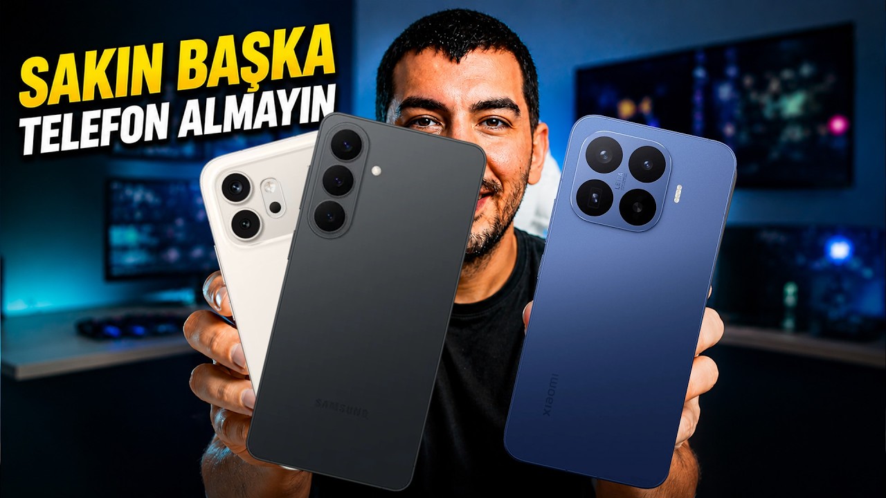 KESİNLİKLE ALINACAK EN İYİ 3 TELEFON