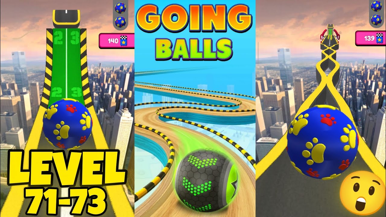 Going Balls SpeedRun Gameplay - Level 71-73