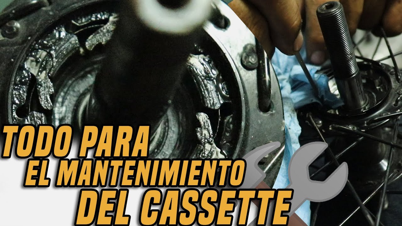 Reparación de mi CASSETTE *MÁS RUIDO, QUITAR JUEGO EN EL EJE, ARREGLAR BALEROS, LIMPIEZA Y ARMADO*🔧