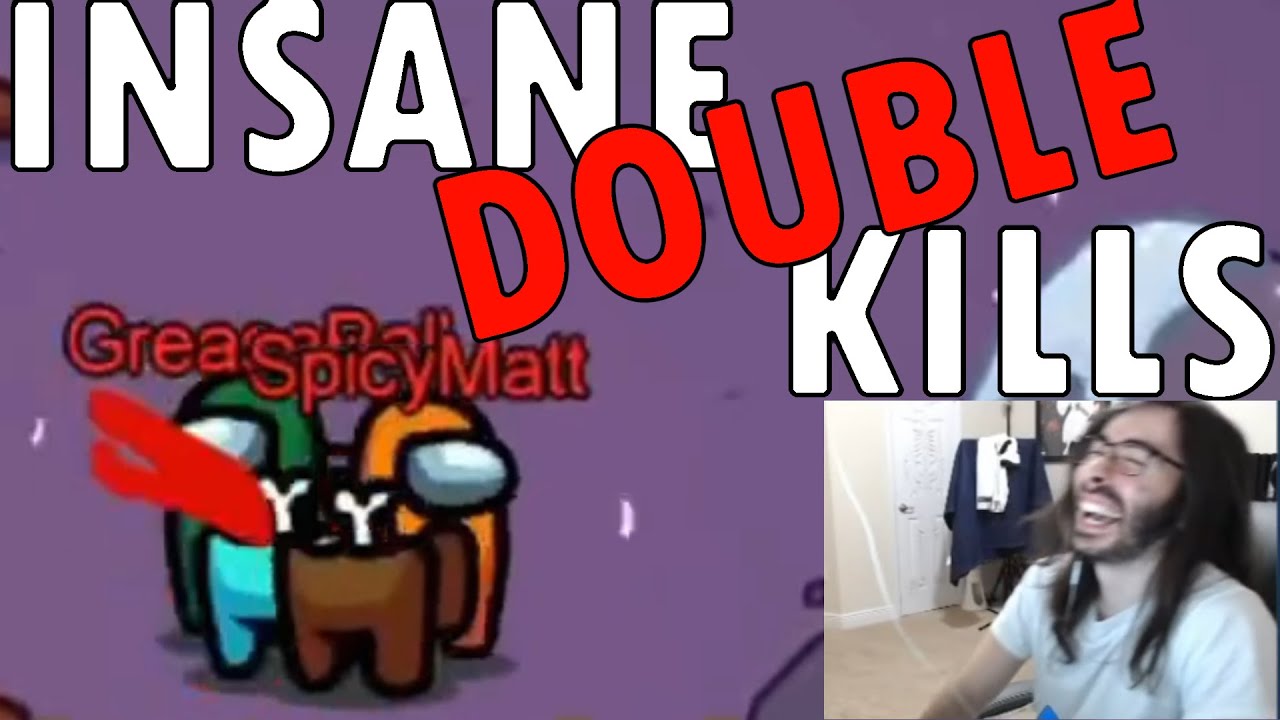 GREASEBALL IMPOSTOR INSANE DOUBLE KILLS  | Among Us Impostor