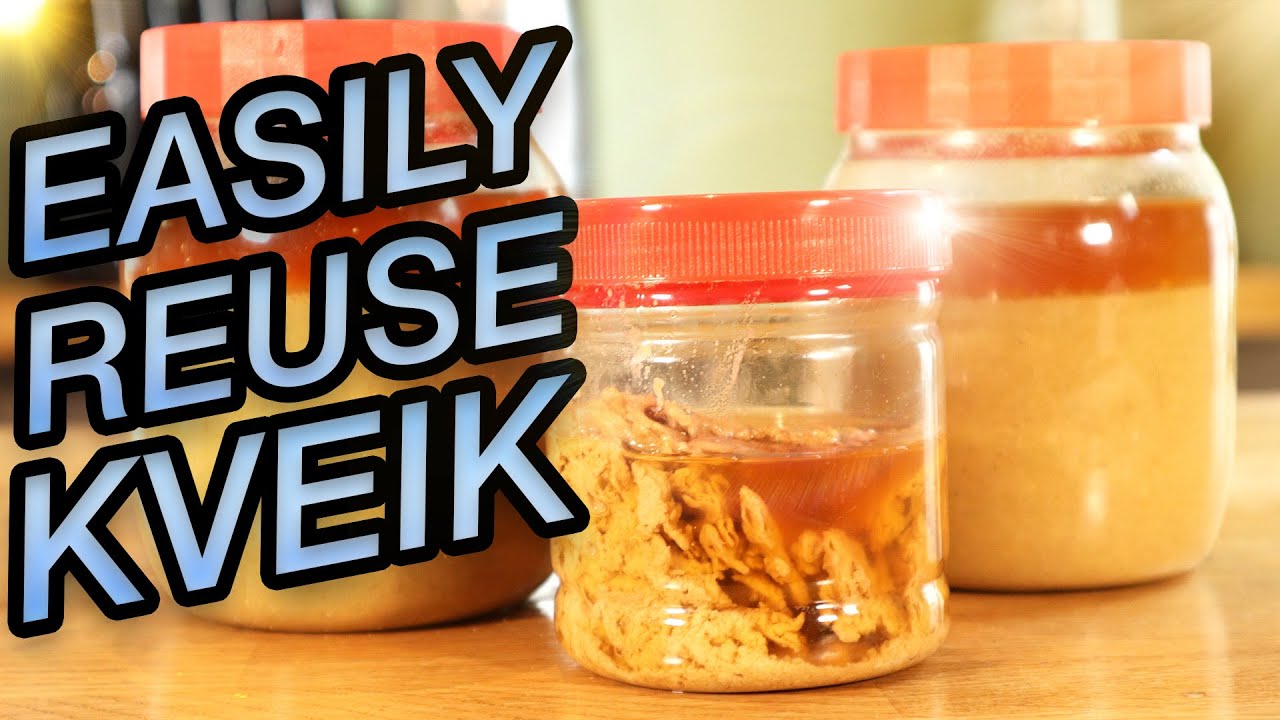 The Easiest Way to Reuse Kveik Yeast
