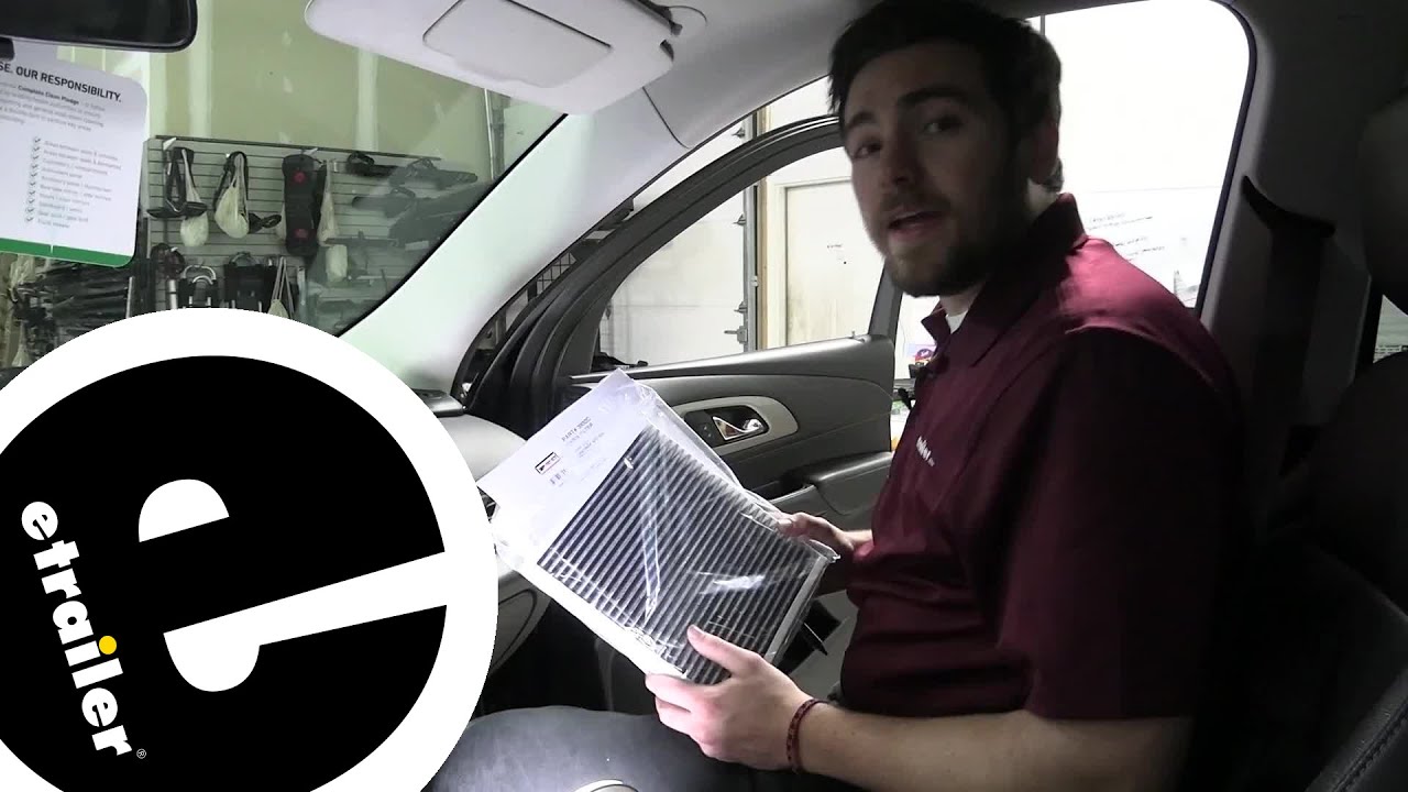 etrailer | 2020 Chevrolet Traverse PTC Custom Fit Cabin Air Filter: Complete Installation