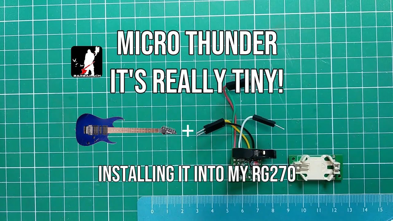 Super Small Guitar Booster Effect - Fitting it Into the Guitar