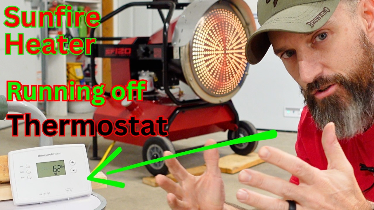 How the Thermostat works on the Sunfire Radiant heater
