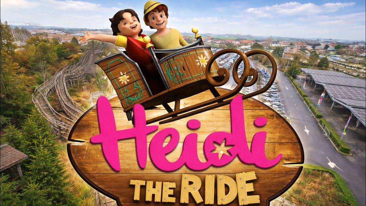 ​Heidi The Ride Front Row POV - Plopsaland De Panne (4K)