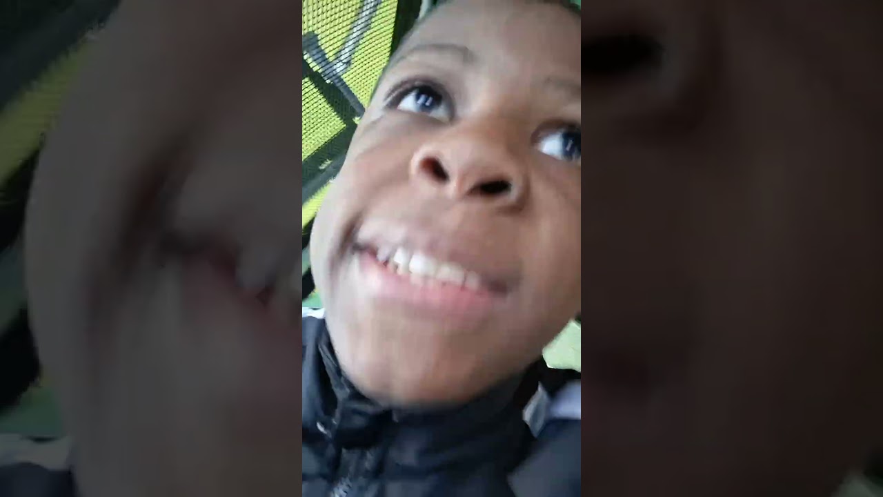 Me at McDonald's playing in the playground.