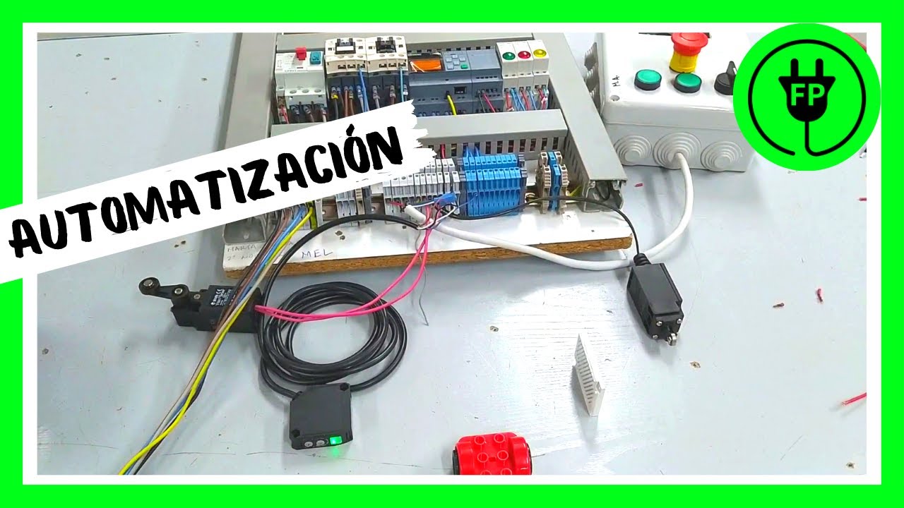AUTOMATISMOS de PUERTA DE GARAJE explicados por estudiantes de FP de Electricidad