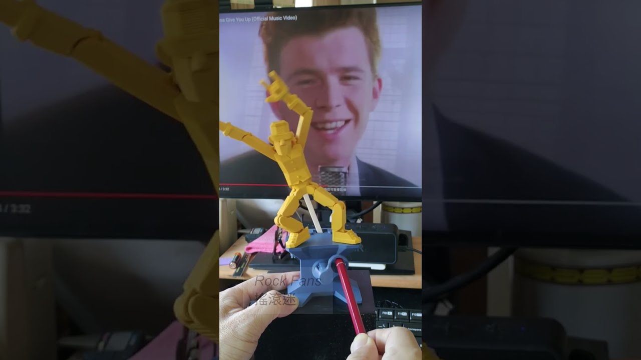 Rock fans Automata (3D printing)