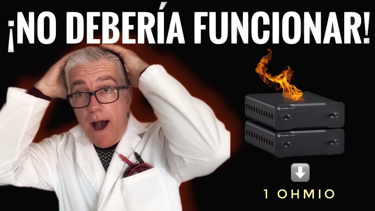 Los mitos audiófilos SE DERRUMBAN¡ - IMPENSABLE -🧯 Curva asesina de impedancia y un ampli chino 🤯