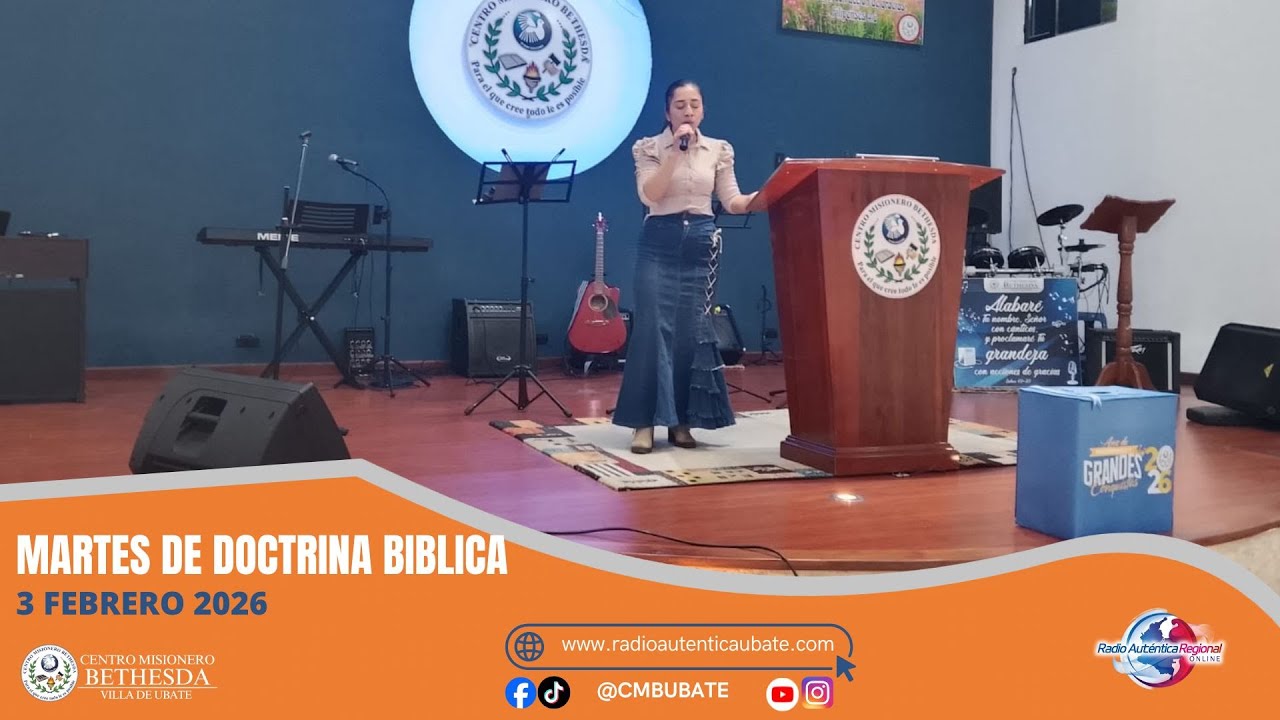 Martes de Doctrina Bíblica - 3 Febrero 2026