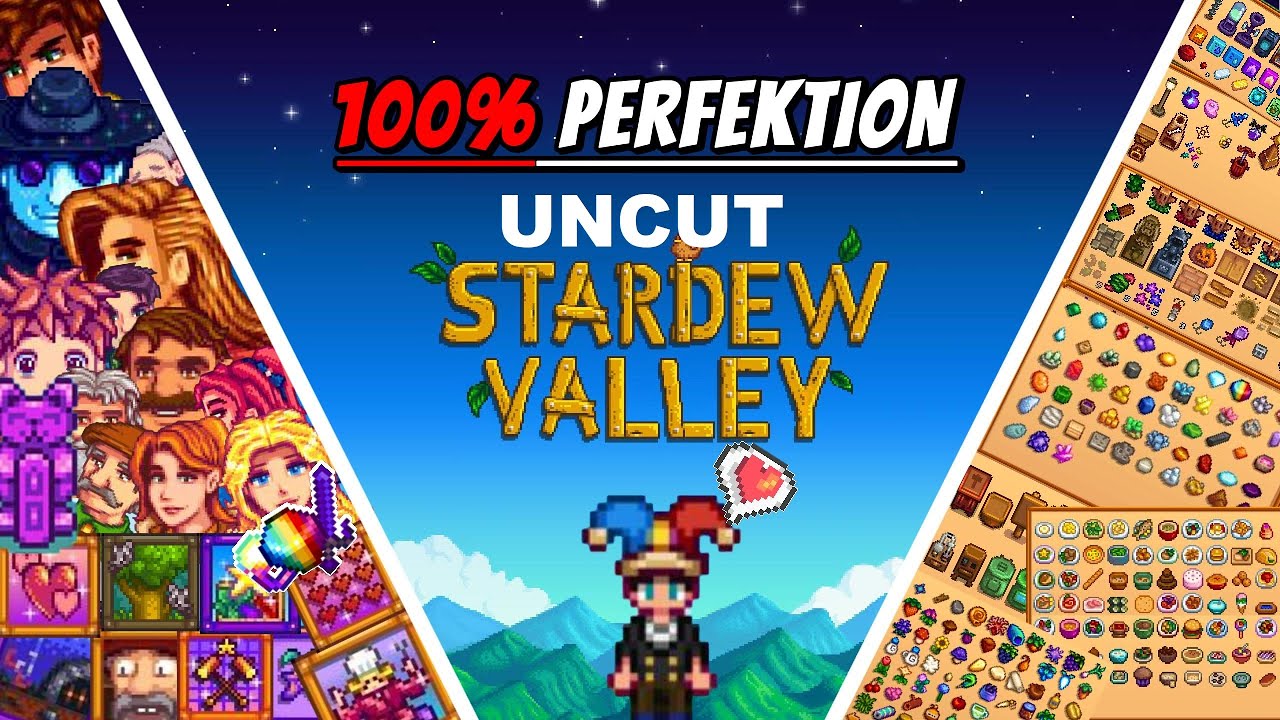 Schaffe ich es 100% Perfektion in Stardew Valley 1.6 in 300 Tagen zu erreichen? UNCUT Teil 3/3