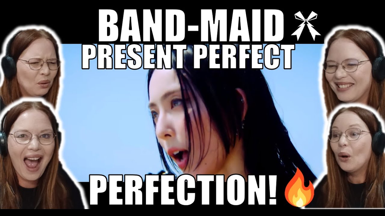 Группа Band Maid просто ВЗОРВАЛА МОЙ МОЗГ с песней «Present Perfect» 🔥 | Премьера Ginger T в прям...