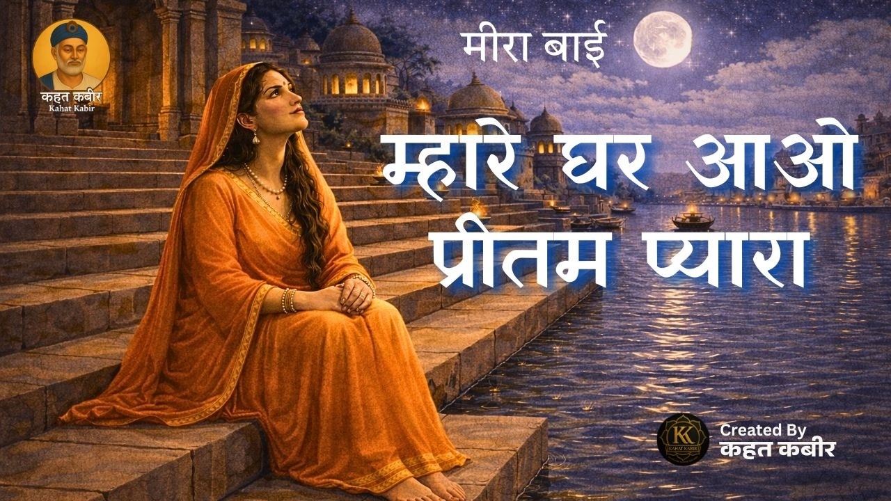 म्हारे घर आओ प्रीतम प्यारा | Mhāre Ghar Aao Preetam Pyara | Meera Bai | By Kahat Kabir Official