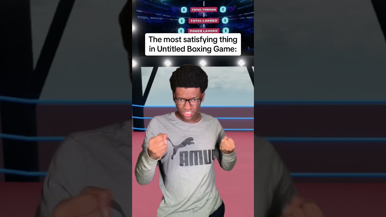 The Most Satisfying Thing in Untitled Boxing Game