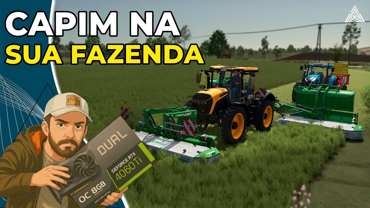 COMO PLANTAR E CORTAR CAPIM / GRAMA NO FARMING SIMULATOR 25