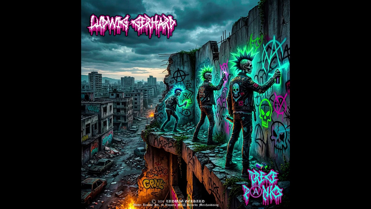 LUDWIG GERHARD - 13 PⒶNKS (GIRANDO X MATAMOROS)(FULL ALBUM) #rockpunk #punk #skate